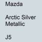 Preview: Mazda, Arctic Silver Metallic, J5.